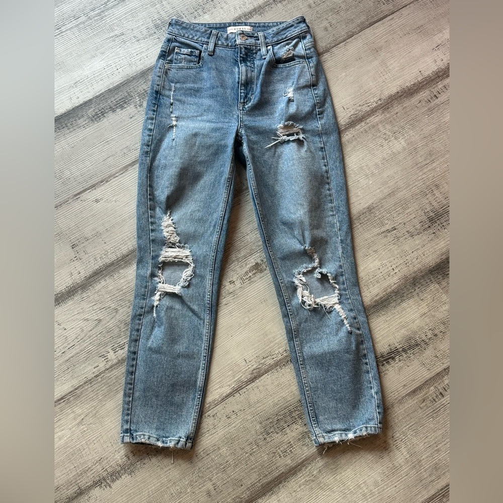 Guess Vintage Distressed Retro Jeans 90s Women’s size 25